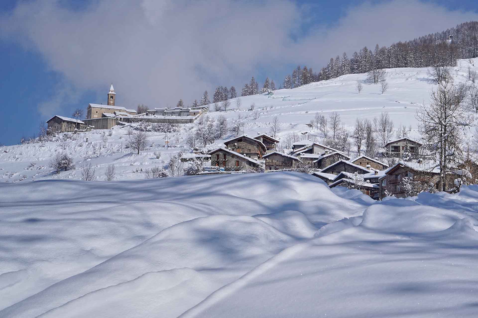Inverno in Valle Maira